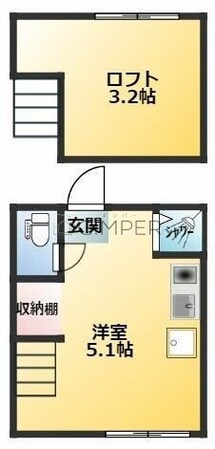 アーバンプレイス高田馬場ＸＩ　Ｂ棟の物件間取画像